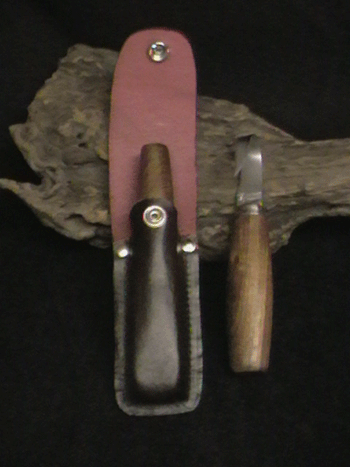 hook knife with pouch